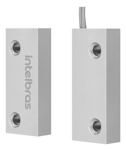 Sensor Xas Porta Aço + Transmissor Sem Fio Tx 4020 Intelbras