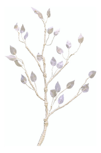 Galho Seco C/ Folhas Ficus Decoraçã Artificial Planta Árvore
