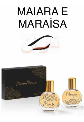 Estojo De Colônias Jequiti Maiara E Maraisa 2un. 25ml Cada