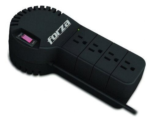 Regulador Forza Fvr-1001 - Negro, Hogar Y Oficina, 1000 Va