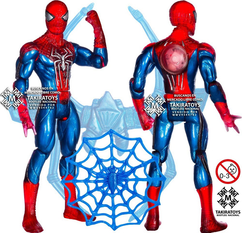 Spiderman Vs Duende Verde Duo Juguetes Figuras Art. C/ Luz