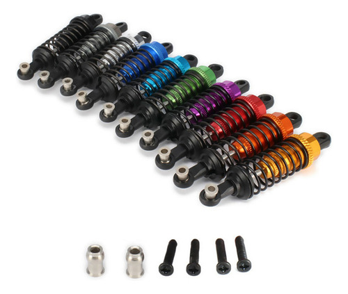 Amortiguador De Aceite Ajustable De 65 Mm Para Coche Rc 1/18