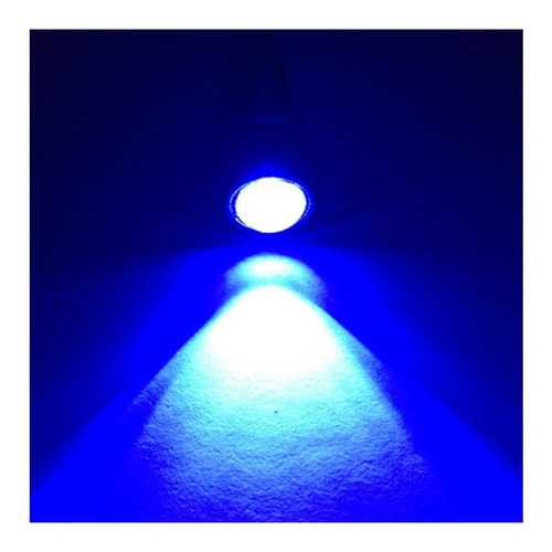 Imagen 7 de 8 de Kit Ojo De Aguila 9w Con Lupa Luz Led Cob Azul X2