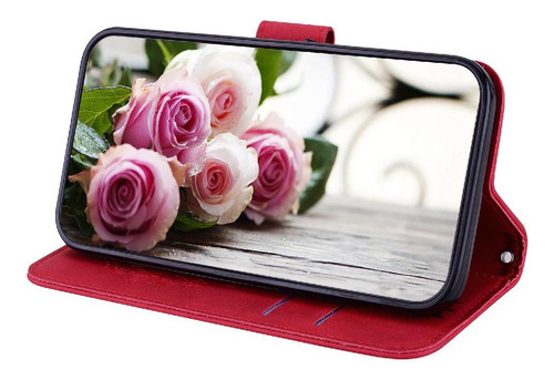 Funda For Motorola Edge 50 Fusion Cartera Kickstand Flip
