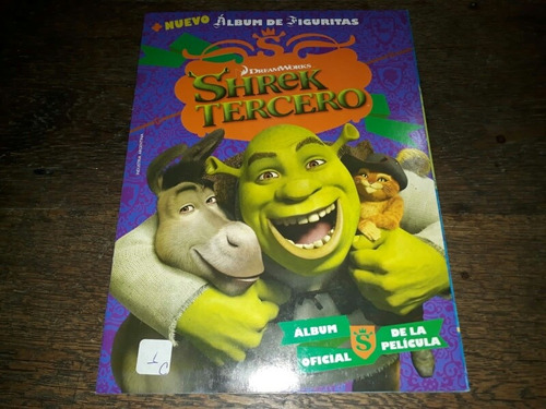 Álbum Completo Shrek Tercero