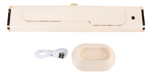 Ventilador De Torre Pequeño, Recargable Por Usb, Potente, Qu