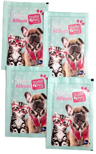 Álbum Mascotas Studio Pets + 50 Sobres + Envío / Don Lámina