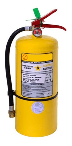 Extintor Para Fuegos Clase D (metales) De 8kg - Nuevo