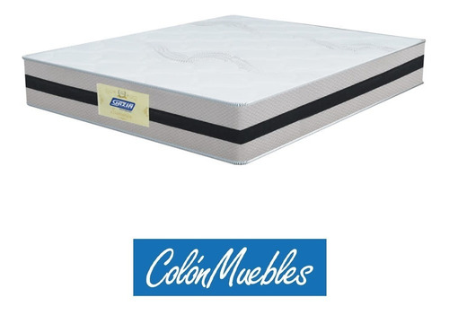 Imagen 2 de 6 de Colchon 2 Plazas Espuma Alta Densidad 150kg Altura 24cm S