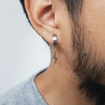 Comprar Par Aretes Presión Acero Formas Punk Unisex Hombre Mr.bou