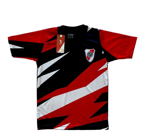 Remera River Plate Entrenamiento Prematch Niños Oficial