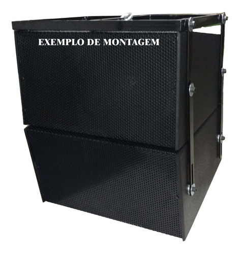 Imagem 1 de 5 de Kit Line Array 12 Pol Asl - 2 Line +2 Guia Bomber + 1 Bumper