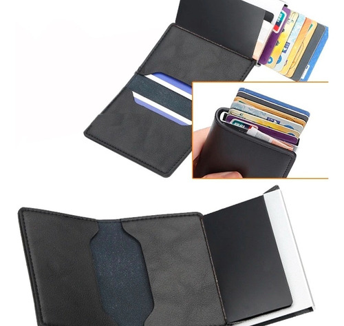 Porta Tarjetas Unisex - Bloqueo Rfid
