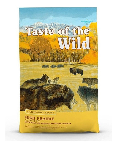 Taste Of The Wild High Prairie Canine Bisonte y Venado 5.6kg