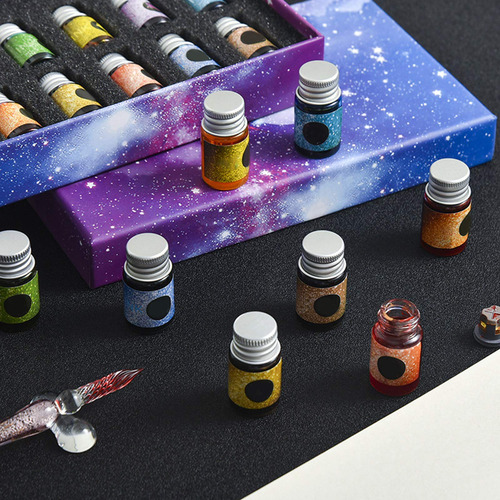Crystal Starry - Bolígrafo De Tinta De Cristal Para