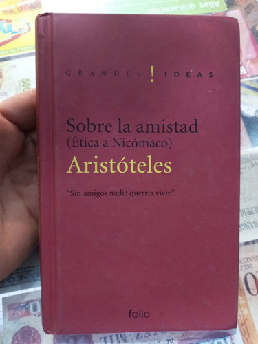 Sobre La Amistad Aristóteles Folio 