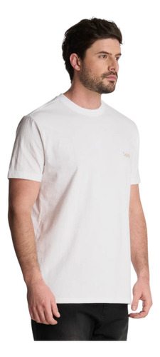 Polera Hombre Up On The Mountain Blanco Lippi