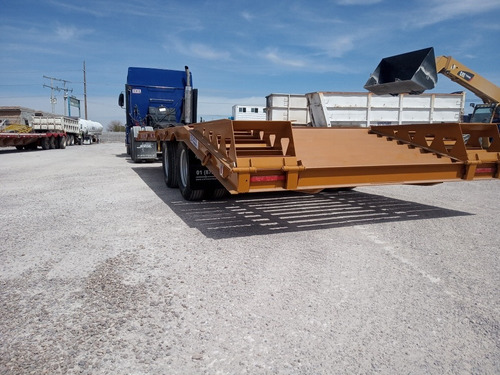 Remolque Lowboy Traila Argolla Retroexcavadoras Precio Neto