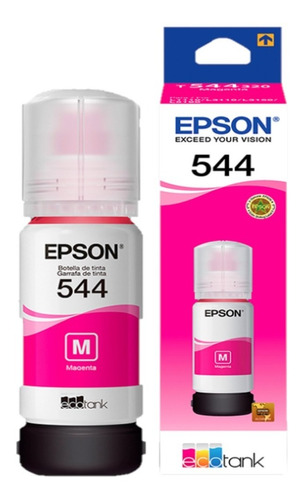 Botella Tinta Magenta 544 65 Ml Impresora Epson L3110