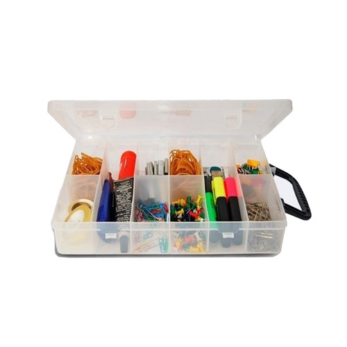 Caja Organizador Plastico Herramientas Ferreteria Apilable Colombraro