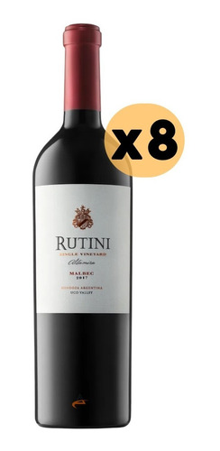 Vino Rutini Single Vineyard Altamira Malbec 8x750ml