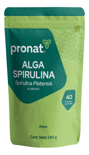 (240 Gr) Alga Spirulina Polvo Pronat