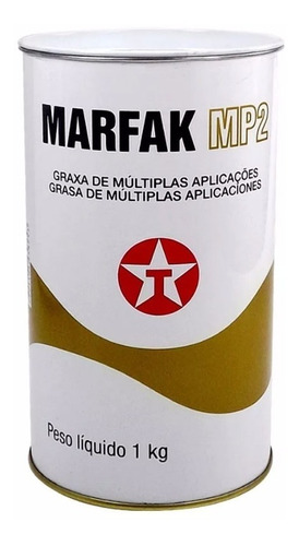 Grasa Lubricante Multi Usos De Litio Marfak 1 Kg Texaco