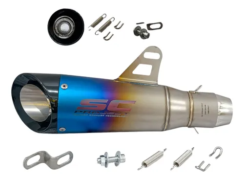 Mufle Para Moto 30 Cm
