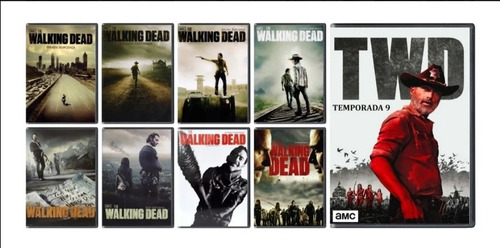 The Walking Dead Paquete Temporada 1 2 3 4 5 6 7 8 9 Dvd 