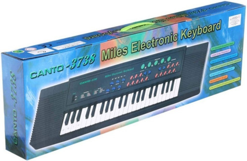 Imagen 2 de 2 de Piano Órgano Musical Instrumento 37 Teclas Niños Niñas