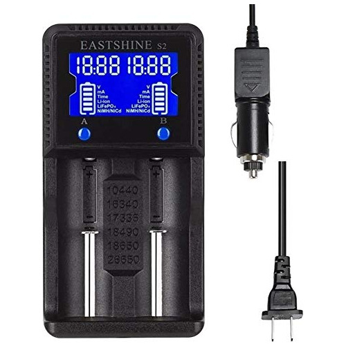 Bateria S2 Lcd Display Speedy Smart Charger Para Recargable