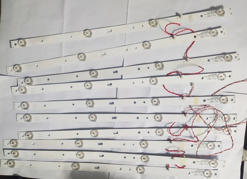 Imagen 2 de 3 de Leds 10 Tiras Atvio Celed91865