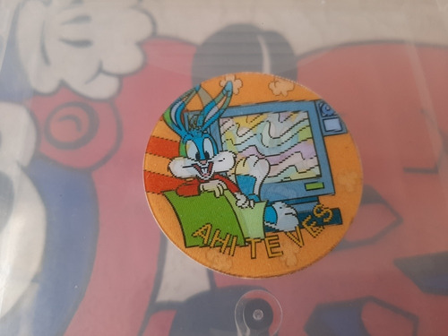 Tazo Lenticular Buster Bunny #79,original De Sabritas
