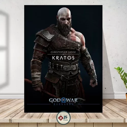 Quadro Decorativo God of War Thor Ragnarok - Fran Adesivos de Parede