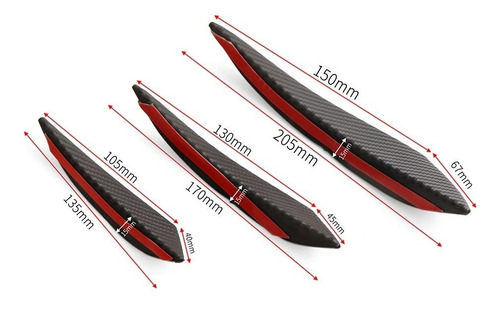 Kits Cuerpo Coche Universal Parachoques Frente Aleta Splitte