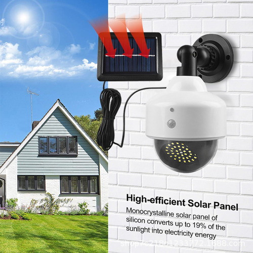 Cámara Falsa De Monitoreo Simulado F Solar Energy Human 2405