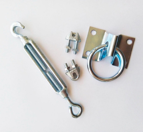 Imagen 2 de 6 de Toldo Vela Kit Accesorios Fijación Tensor X Unidad