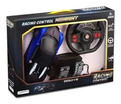 Carro Controle Remoto Midnight Racing Control Br1146