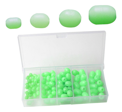 100 Uds Cuentas Luminosas De Pesca Accesorios Herramientas