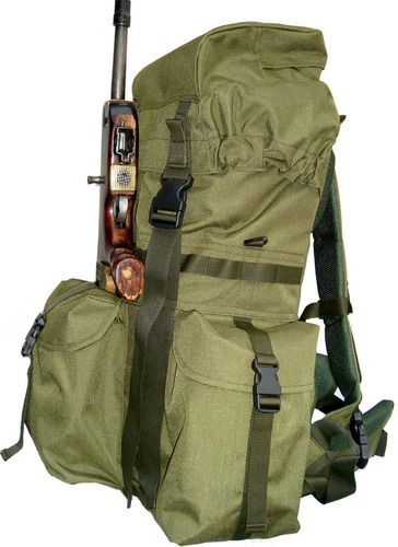 Mochila Militar 50 Litros - Barras Aluminio Desmontables