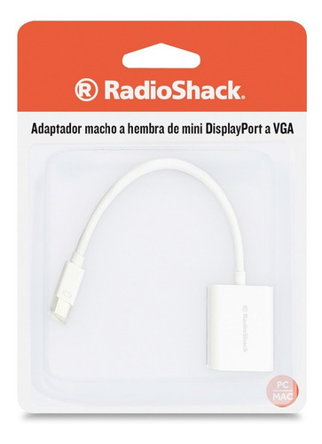 Adaptador Mini Display A Vga Gigaware | 71517 Color Blanco