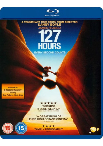 Blu-ray 127 Hours - Importado & Lacrado