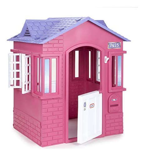 Little Tikes Cape Cottage Princess Playhouse Con Puertas, Ve