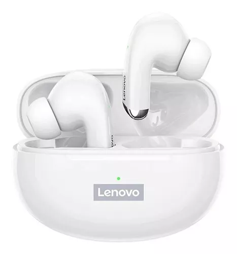 Auriculares Inalambricos Bluetooth Lenovo Xt95 Tactil Blanco