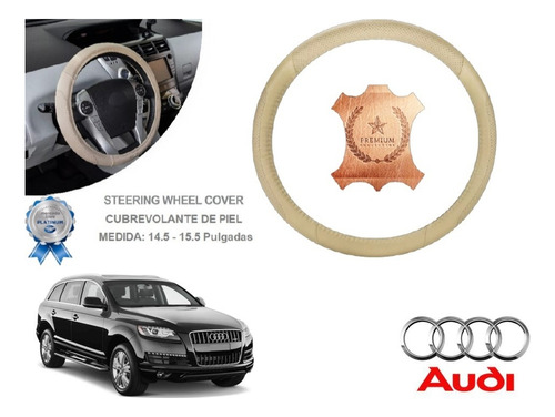 Funda Cubrevolante Beige Piel Audi Q7 2013