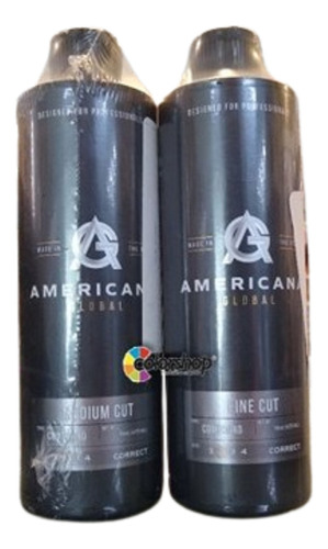 Americana Global  Kit  Medium Cut - Fine Cut  473ml C/u