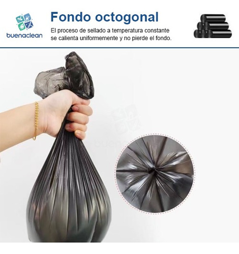 Bolsas De Basura Buenaclean 20l - Resistente Durable 90piezas