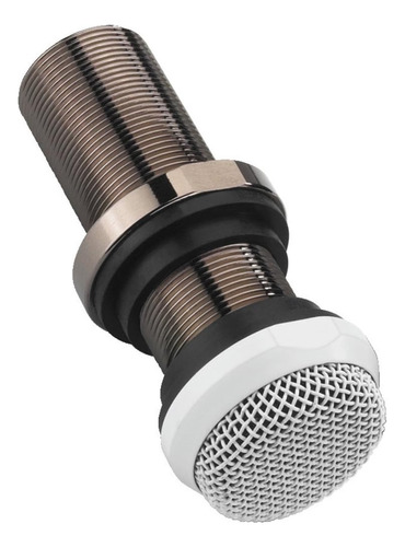 Microfono Pa Empotrable Blanco Monacor Ecm-10/ws