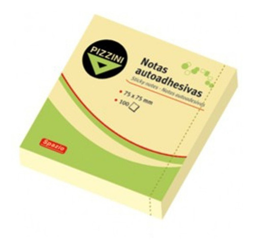 Notas Adhesivas Pizzini De 100 Hojas 75 X 75