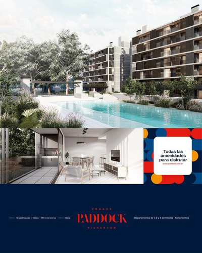 Imagen 10 de 14 de 3 Dormitorios Al Contrafrente, Vista Pileta C/parrilero Exclusivo - Paddock Condos Fisherton